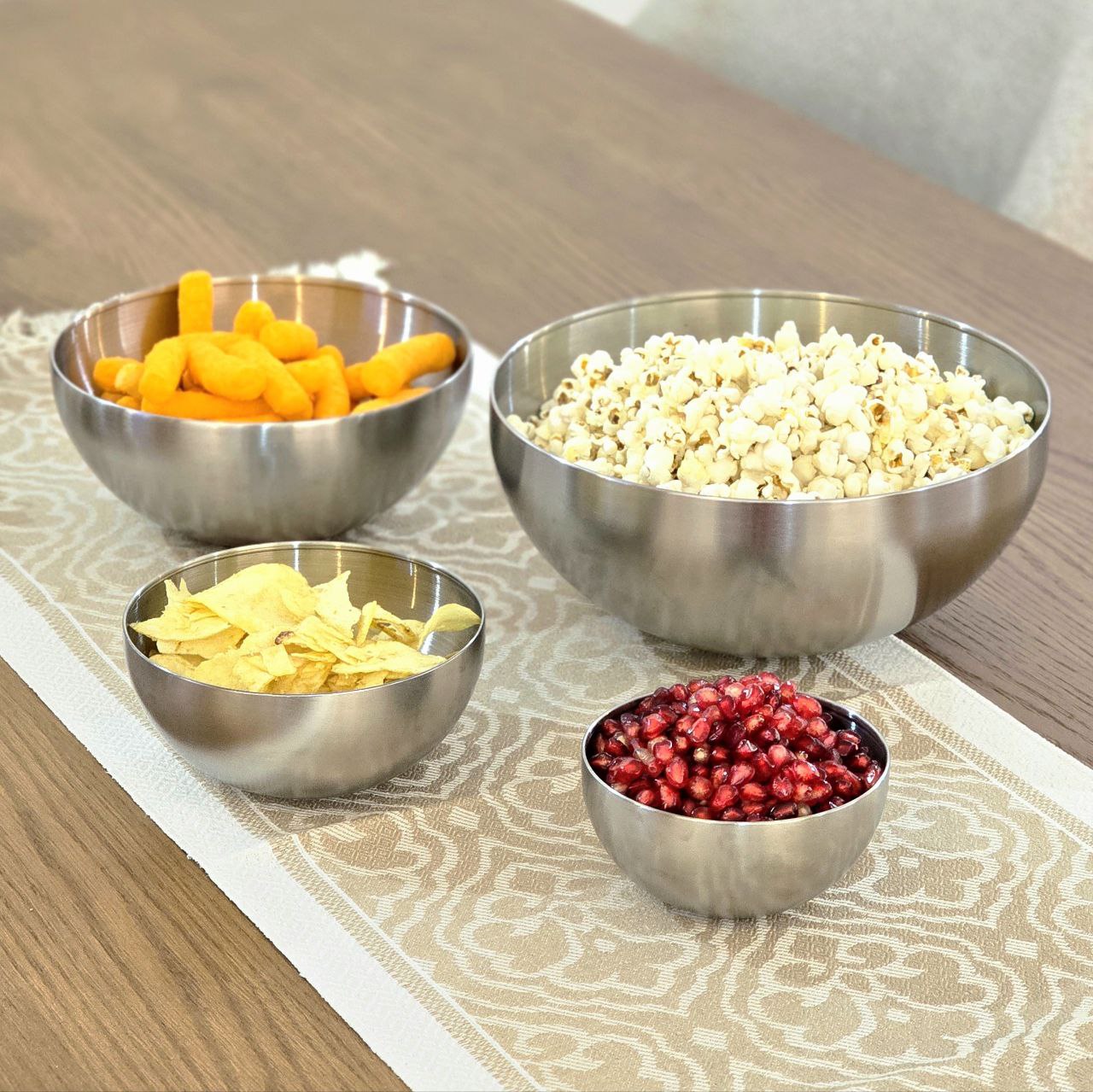 کاسه سرو استیل