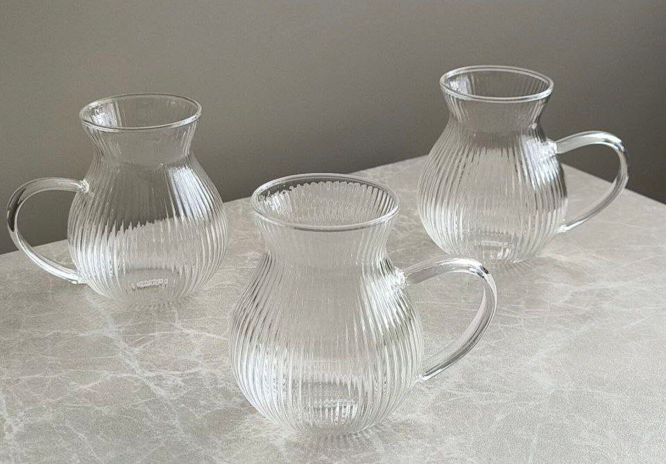 فنجان پیرکس کمرباریک