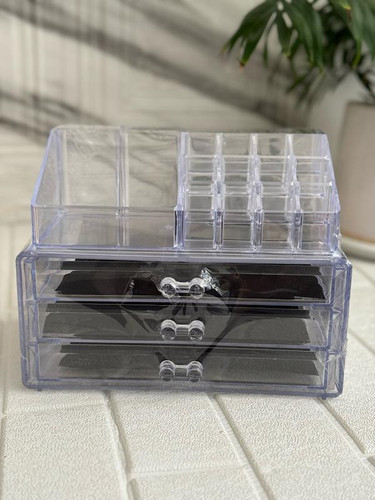 استند آرایشی 3کشو