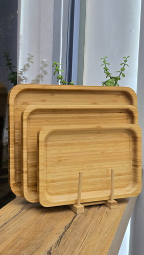 سینی مستطیل بامبو