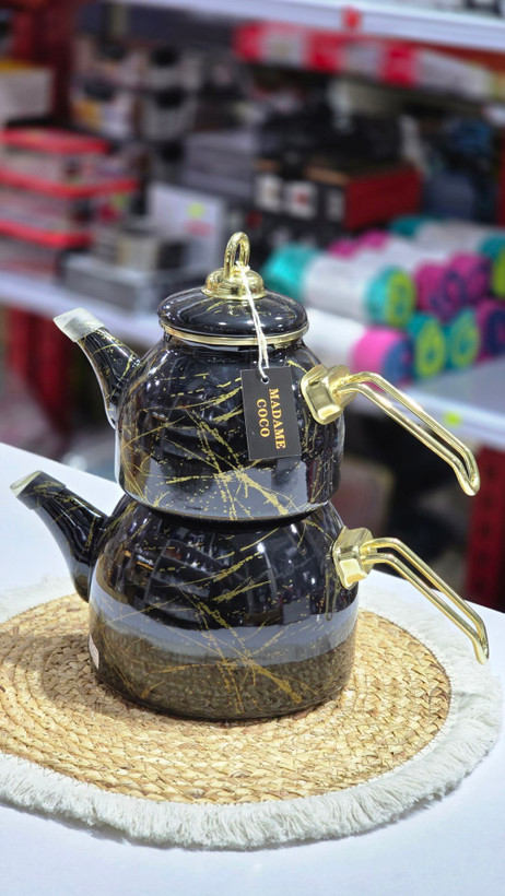 کتری قوری لعابی مادام کوکو