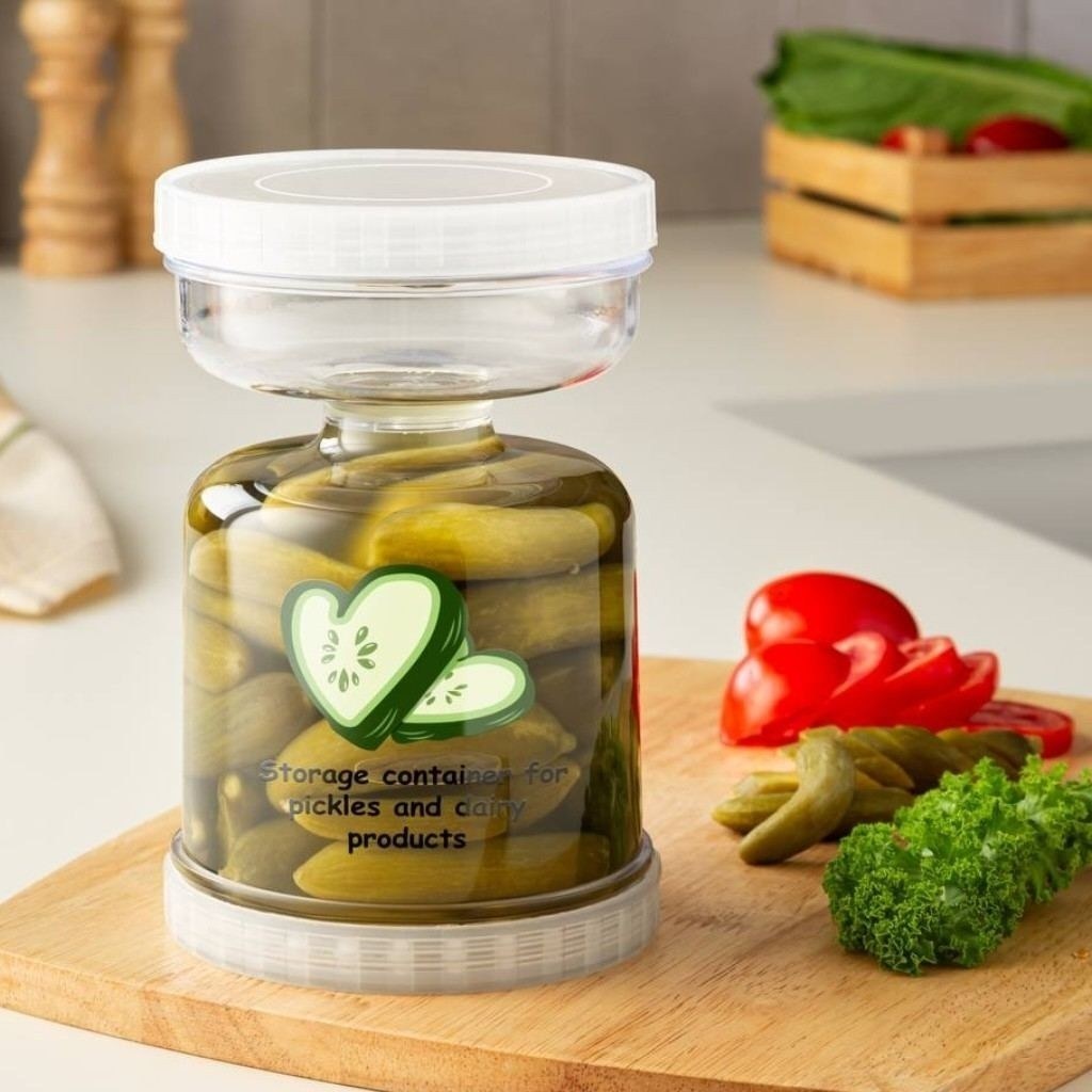 ظرف خیارشور وارونه